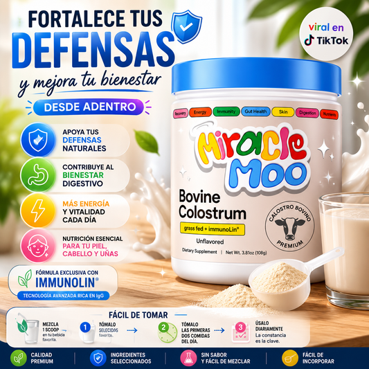 Miracle Moo Premium Colostrum con ImmunoLin®