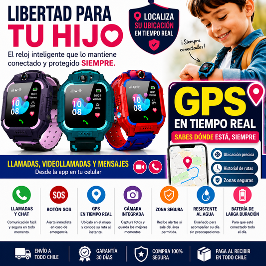Smartwatch PRO ™ GPS incorporado. GEN. 2026
