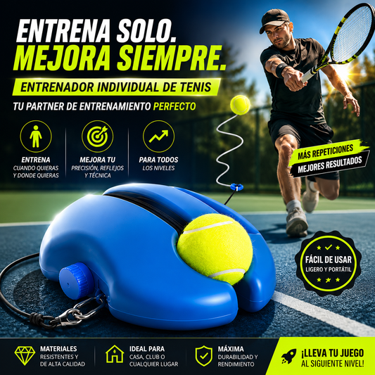 TopSpin Trainer™ Entrenador Individual de Tenis